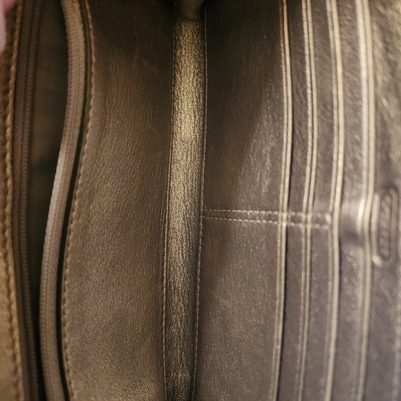 Coach Poppy Graffiti Floral Wristlet Wallet - Picture 12 of 15